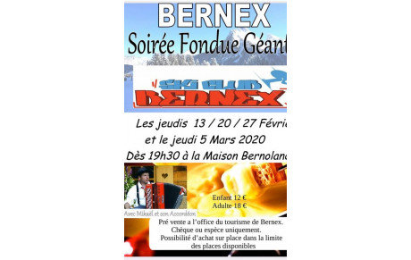 soirées fondue